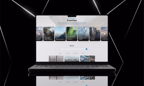 Outokumpu Expert Content Hub Redesign