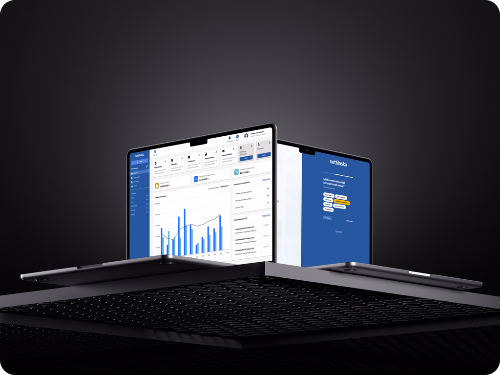 Eemel.com's modern financial management interface after redesign